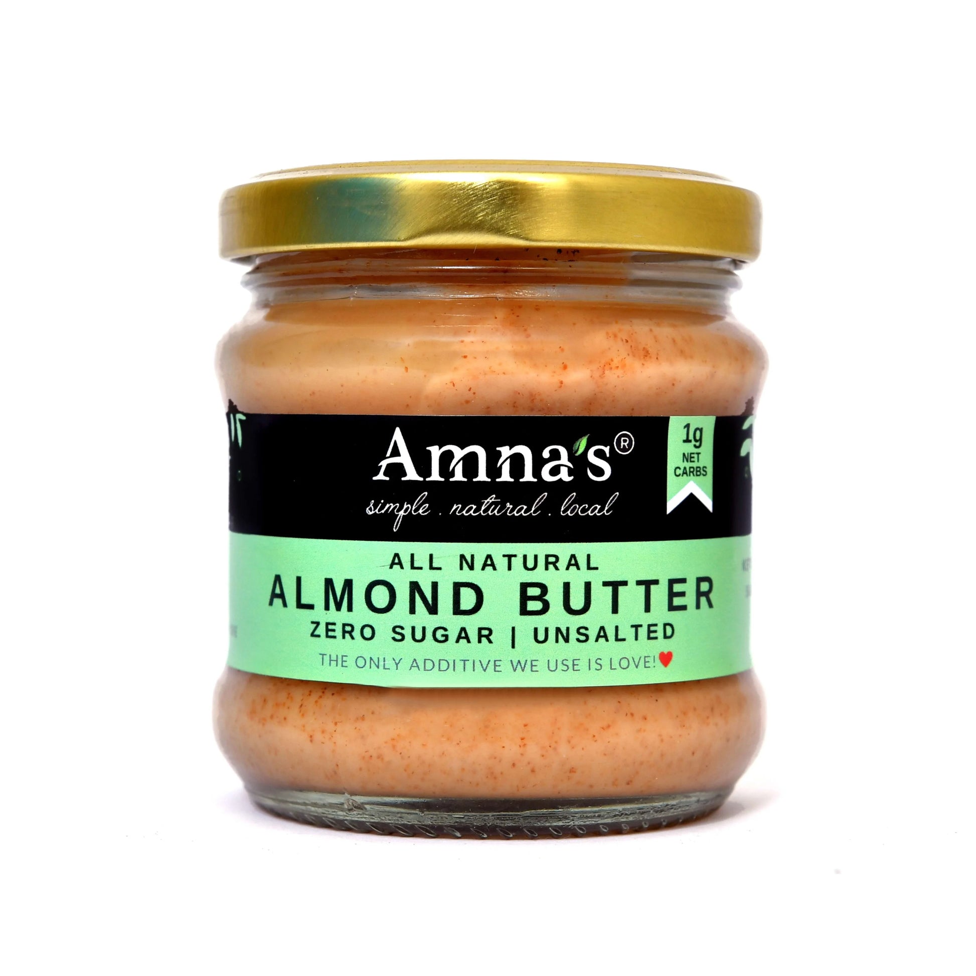 Almond Butter | Natural - - gluten free foods Pakistan Lahore Islamabad Karachi Amna's Naturals & Organics