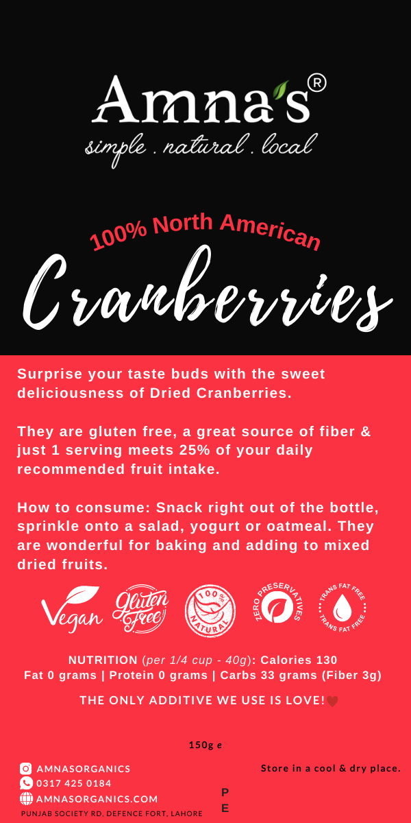 Dried Cranberries | Craisins