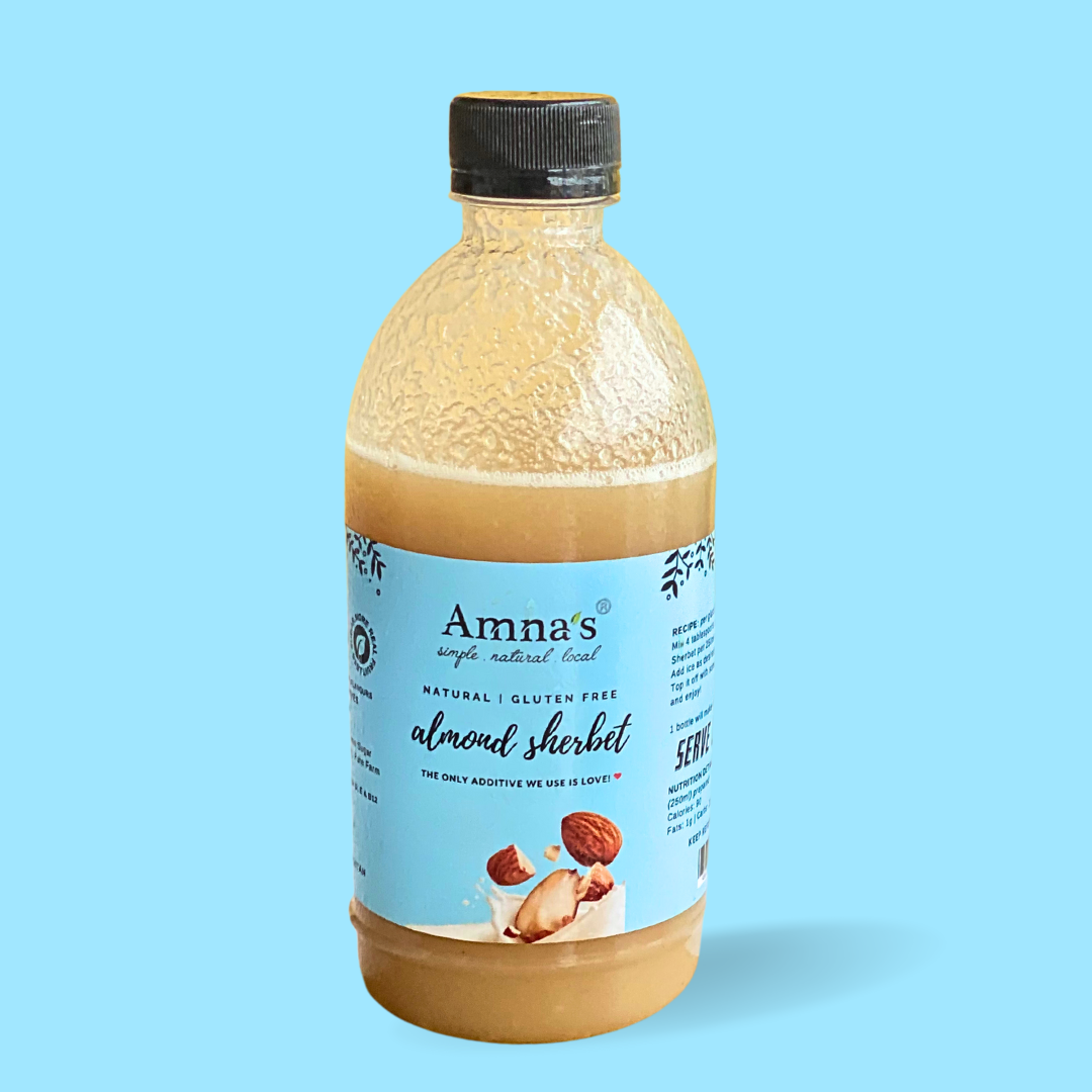 Almond (Badam) Sherbet | All-Natural