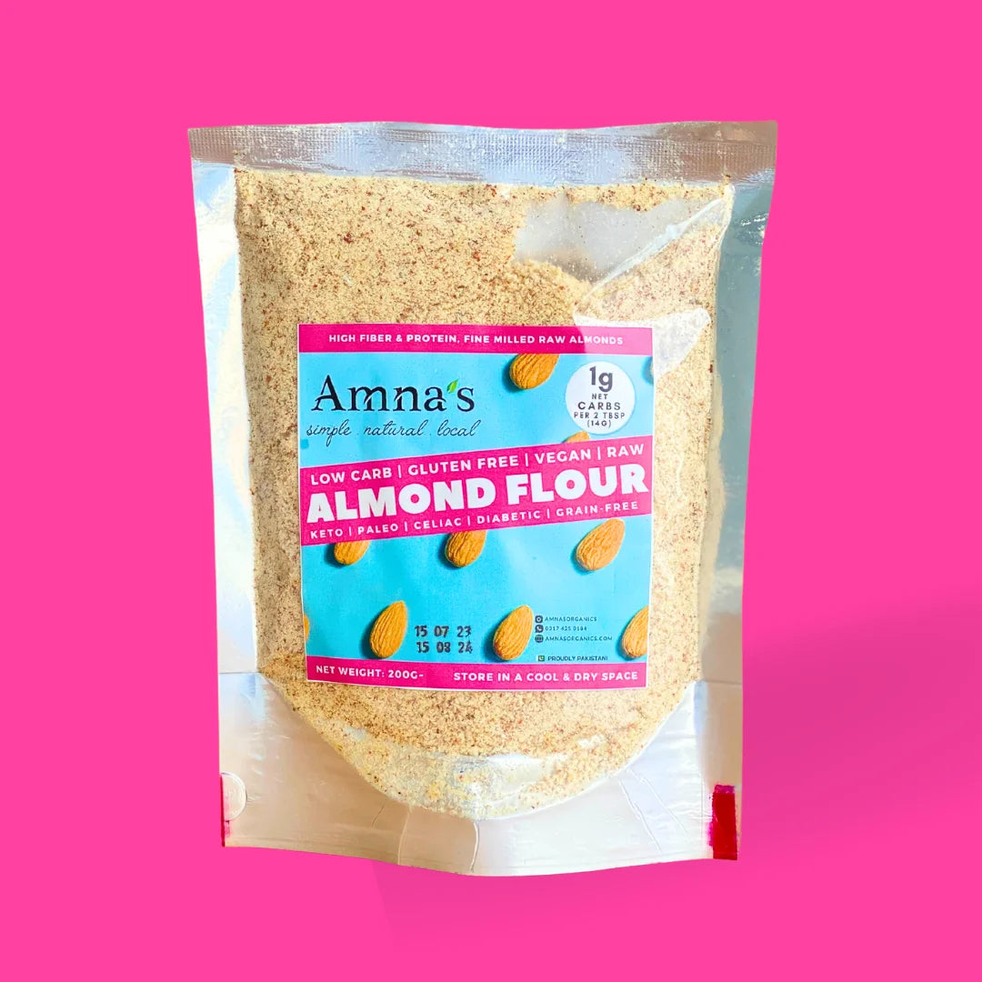 best almond flour in Pakistan - amnasorganics