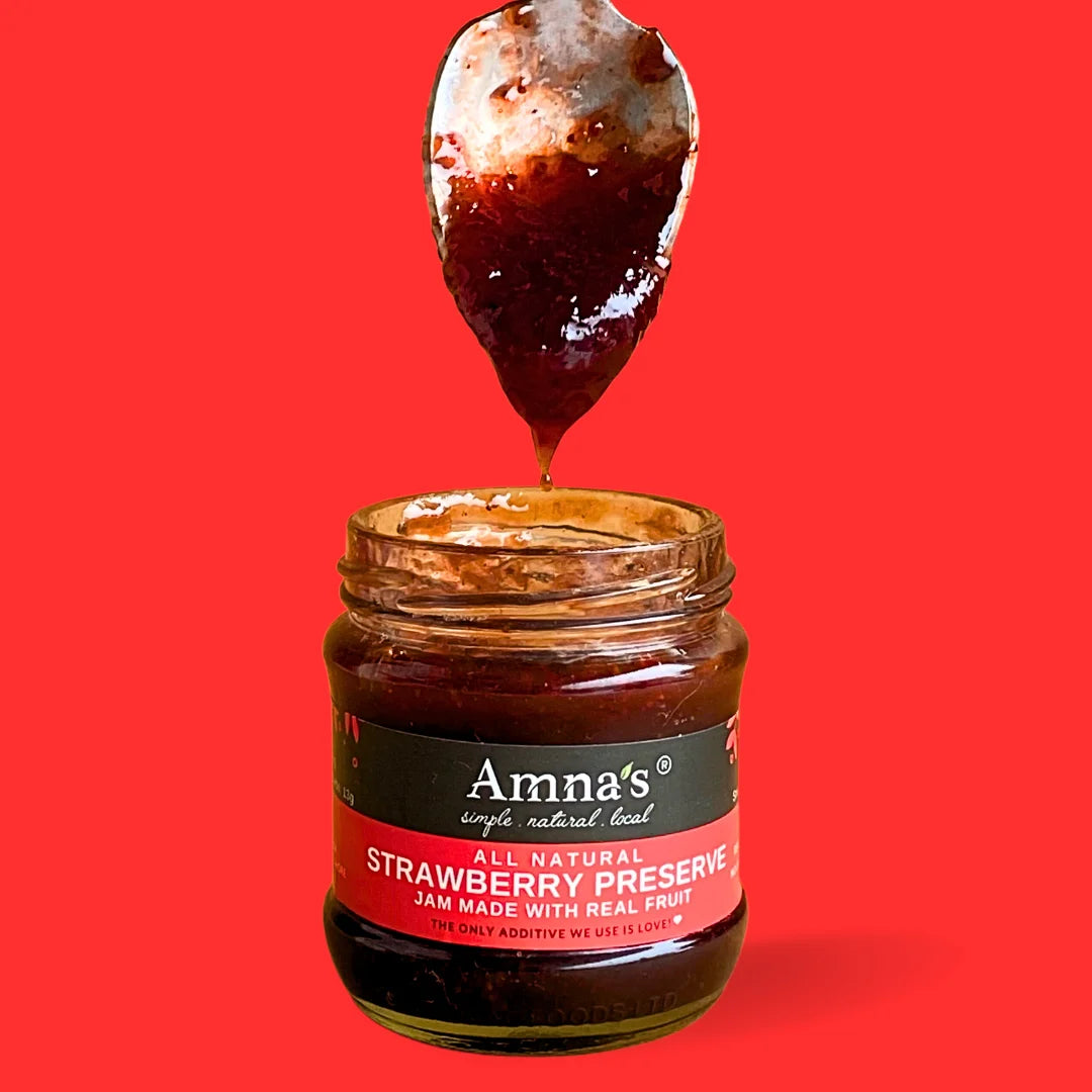 best real fruit strawberry jam Pakistan - amnasorganics