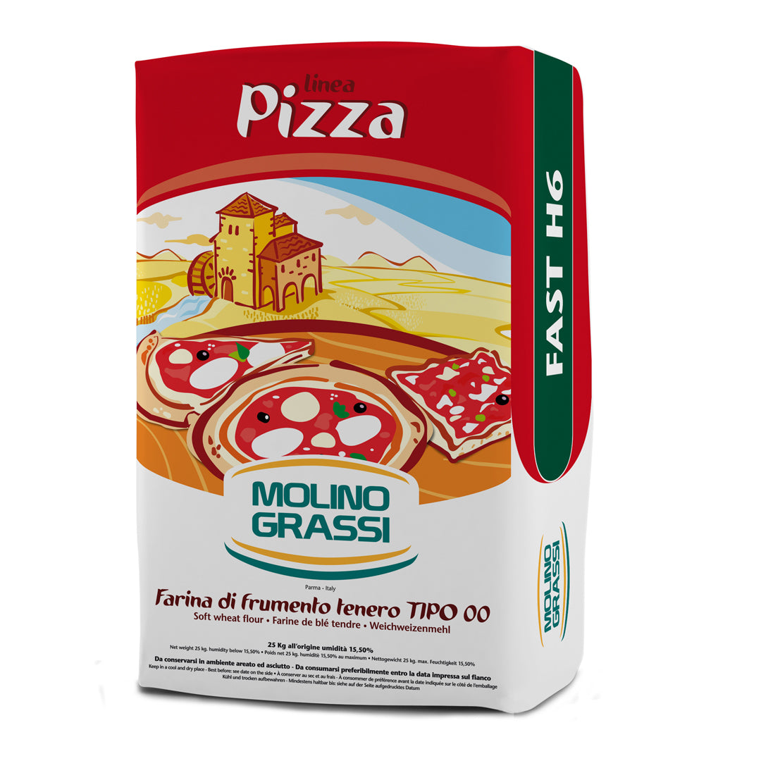 Italian 00 Flour | Molino Grassi TIPO 00 FAST H6 - - gluten free foods Pakistan Lahore Islamabad Karachi Amna's Naturals & Organics