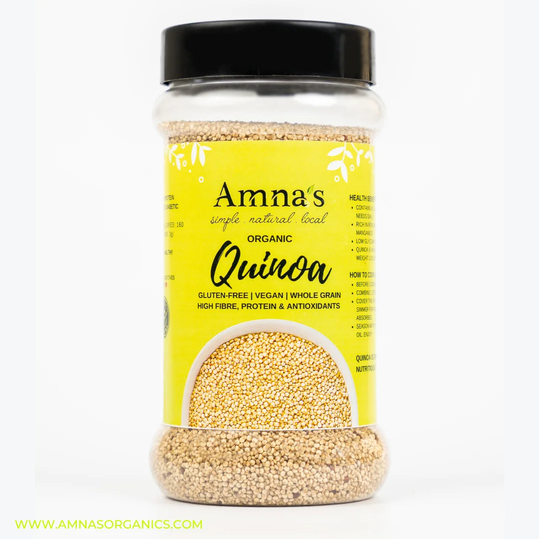 Quinoa - Organic Superfood - - gluten free foods Pakistan Lahore Islamabad Karachi Amna's Naturals & Organics