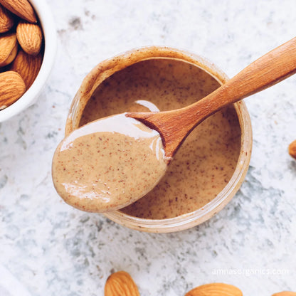 Almond Butter | Natural - - gluten free foods Pakistan Lahore Islamabad Karachi Amna's Naturals & Organics