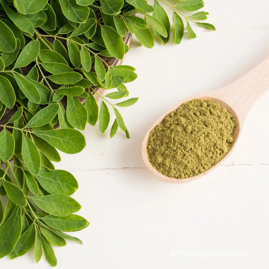 Moringa Oleifera Leaf Powder - Gluten free foods Pakistan