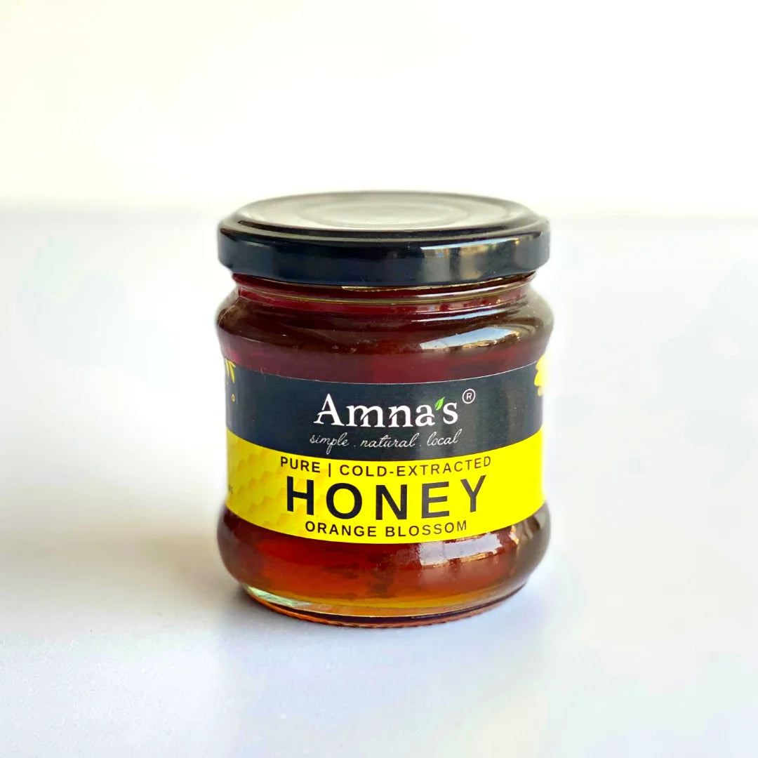 Amnas Organics pure Orange Blossom Honey