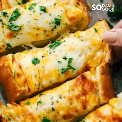 Cheesy Frozen Garlic Bread - Gluten free food