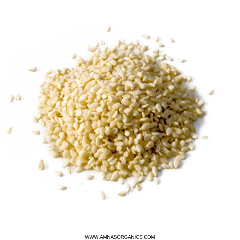 SESAME SEEDS (white) - تل - - gluten free foods Pakistan Lahore Islamabad Karachi Amna's Naturals & Organics