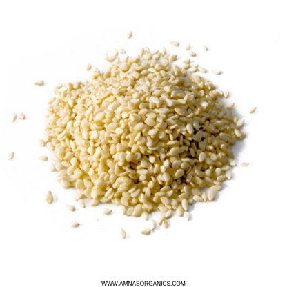 SESAME SEEDS (white) - تل - - gluten free foods Pakistan Lahore Islamabad Karachi Amna's Naturals & Organics