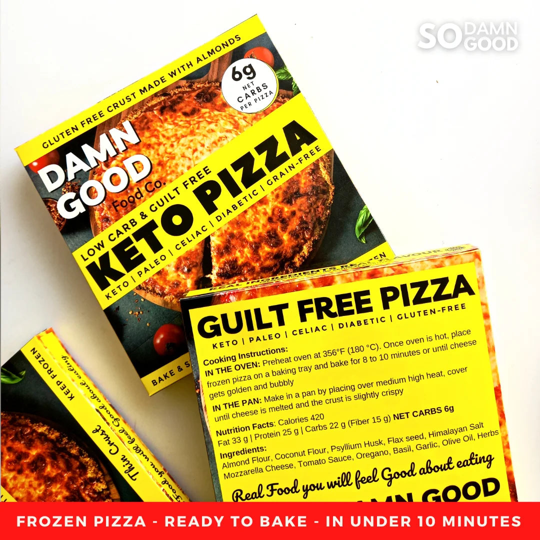Keto Pizza: Gluten-Free, Low-Carb, Celiac, Diabetic - - gluten free foods Pakistan Lahore Islamabad Karachi Amna's Naturals & Organics