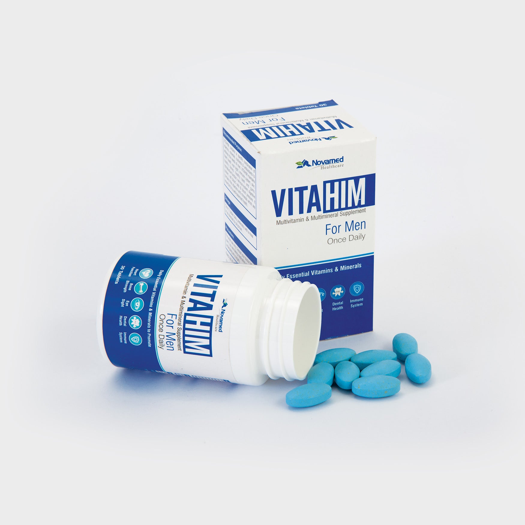 VITAHIM - Mens Multivitamin Tablets - - gluten free foods Pakistan Lahore Islamabad Karachi Amna's Naturals & Organics