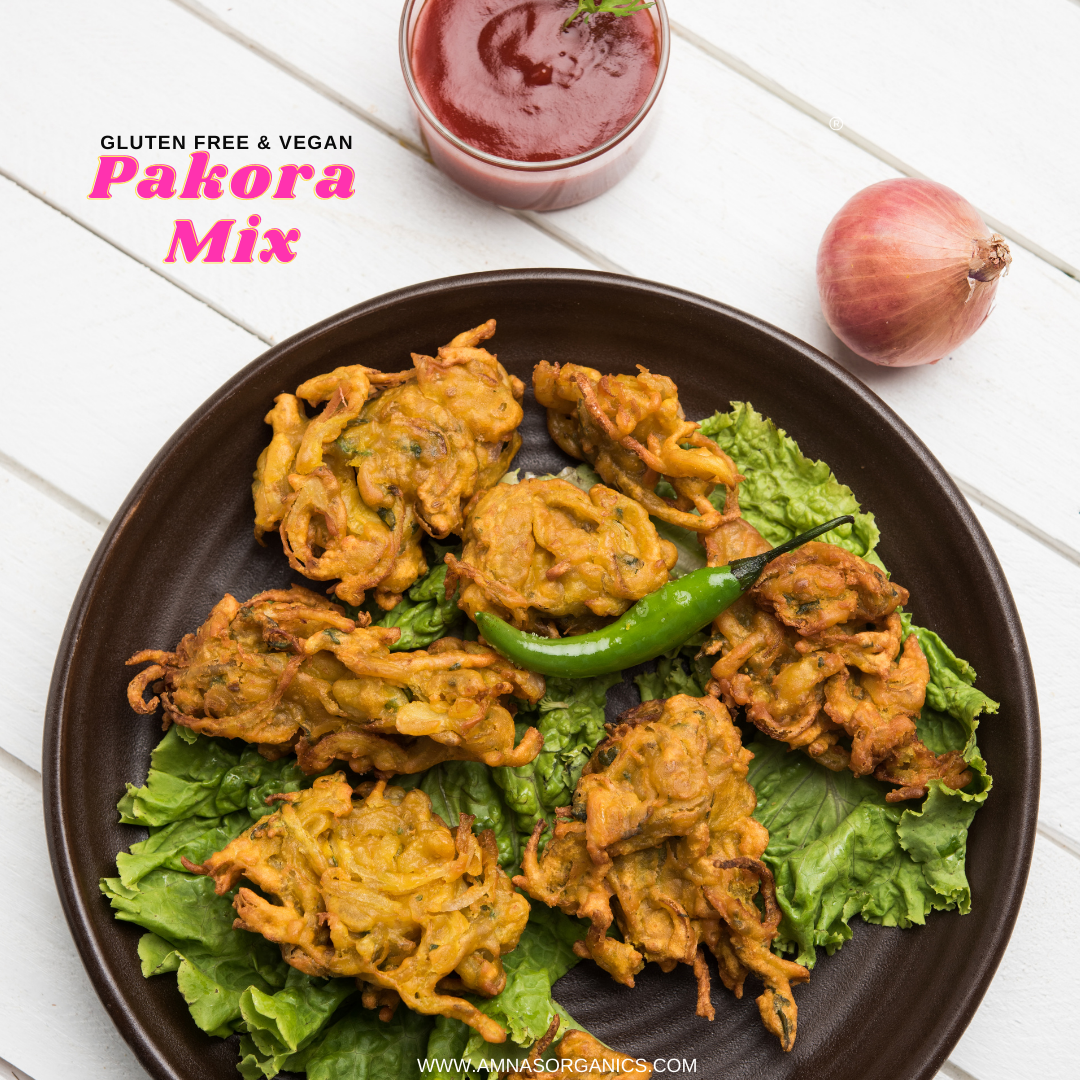 Gluten-Free Pakora Mix masala by Amna's Organics