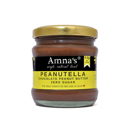 Peanutella | Chocolate Peanut Butter Spread | Sugar-Free Keto Paleo Diabetic Friendly - - gluten free foods Pakistan Lahore Islamabad Karachi Amna's Naturals & Organics