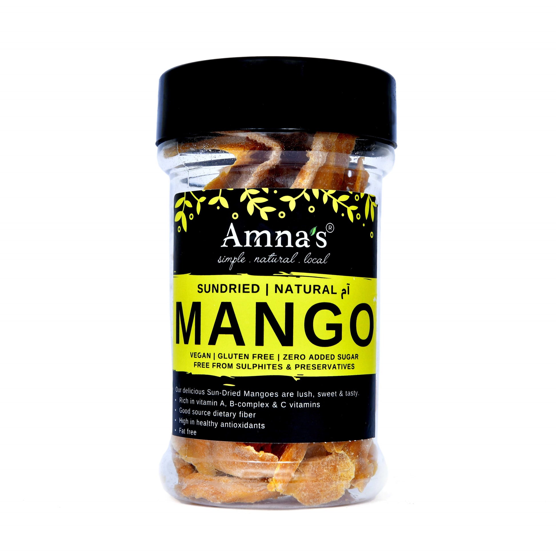 Dried Mango | Sun-Dried Chaunsa - - gluten free foods Pakistan Lahore Islamabad Karachi Amna's Naturals & Organics