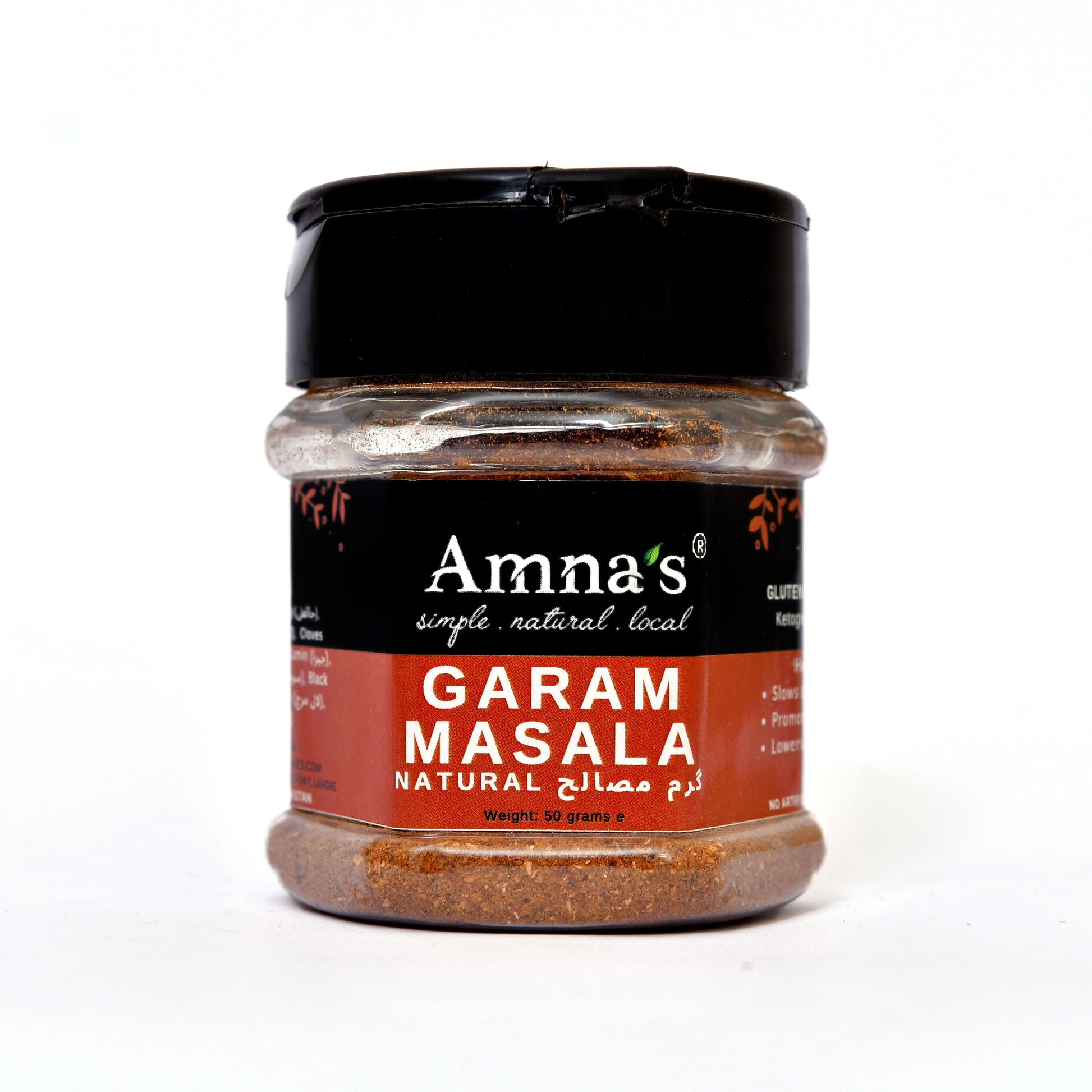 Garam Masala (Roasted & Ground) | All-Natural - - gluten free foods Pakistan Lahore Islamabad Karachi Amna's Naturals & Organics