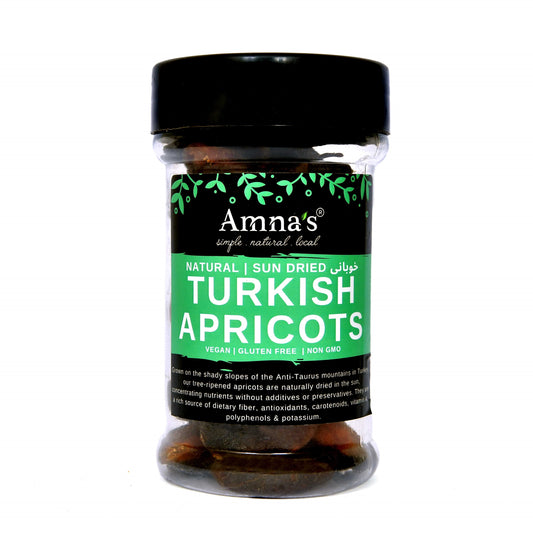 Turkish Apricots | Sun-Dried خوبانی - - gluten free foods Pakistan Lahore Islamabad Karachi Amna's Naturals & Organics