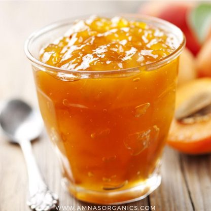Peach Chia Preserve | Organic | All-Natural - - gluten free foods Pakistan Lahore Islamabad Karachi Amna's Naturals & Organics
