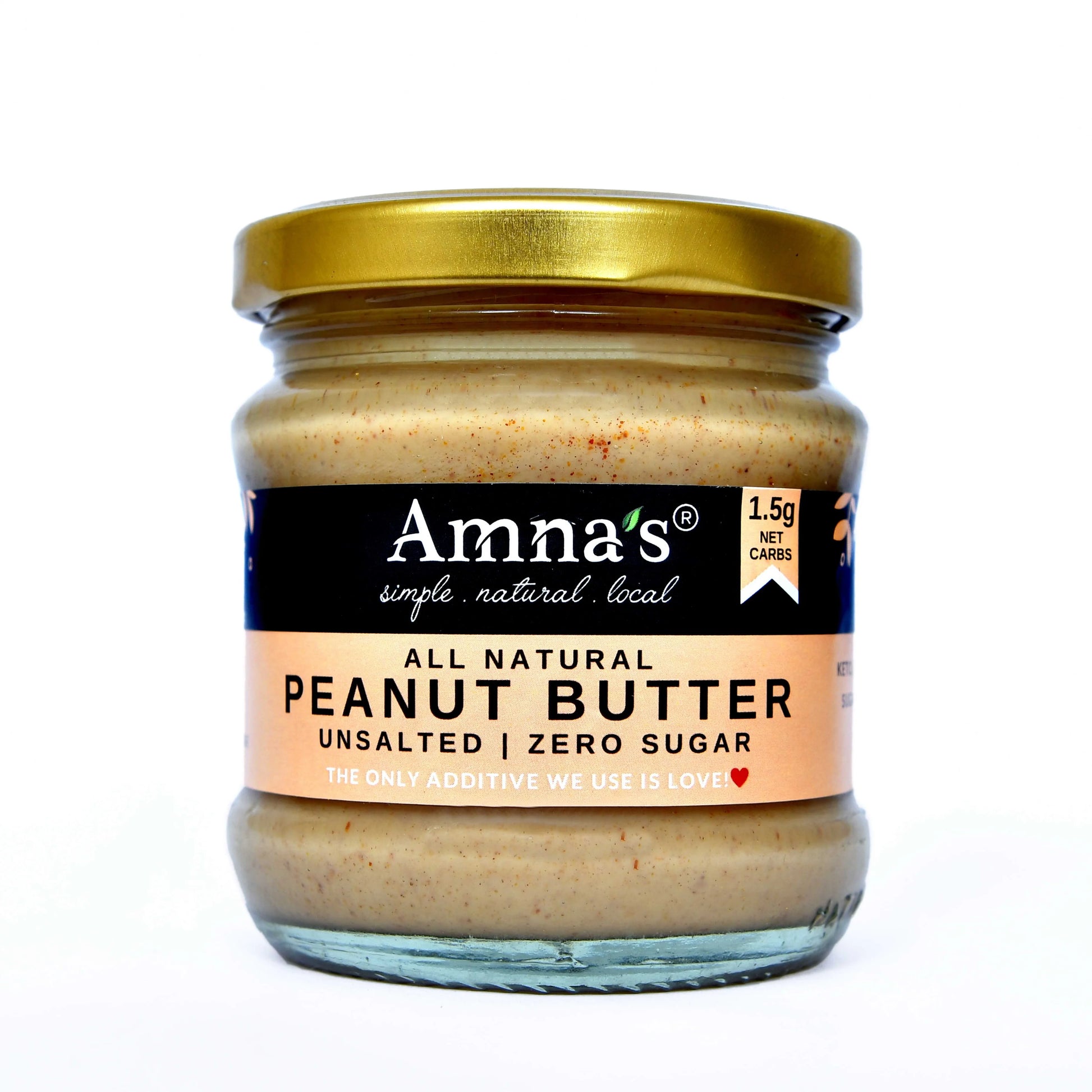 Peanut Butter | Natural - smooth - - gluten free foods Pakistan Lahore Islamabad Karachi Amna's Naturals & Organics