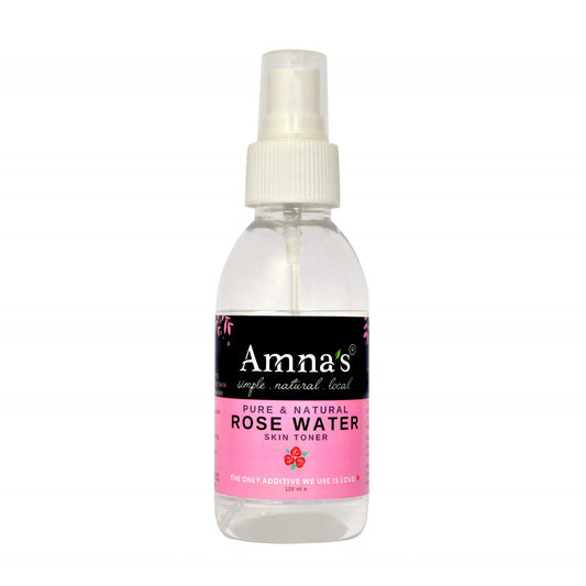 Organic Rose Water | Facial Toner - - gluten free foods Pakistan Lahore Islamabad Karachi Amna's Naturals & Organics